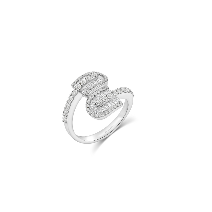 U Duo Baguette Maxi Ring